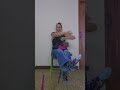 Chair workout/Ejercicio en silla #shorts #youtube #bettymdavilaortiz #ejercicioensilla
