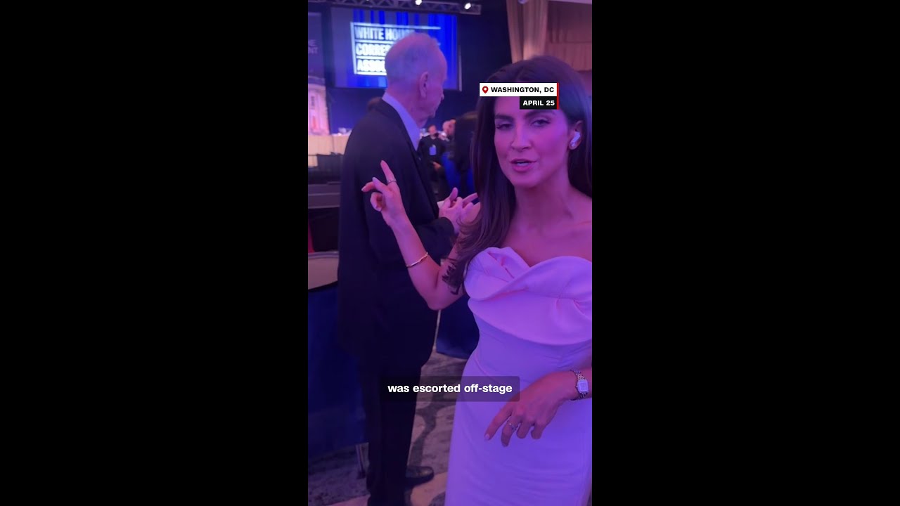 Kaitlan Collins describes scene moments after shooting at WHCD