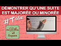 Démontrer qu'une suite est majorée ou minorée - Terminale