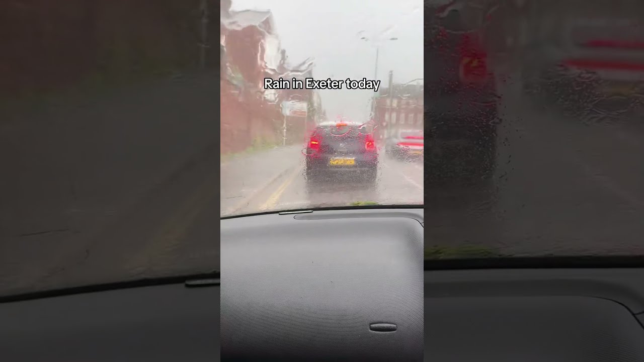 Stay Home If You Can T Drive Through Puddles Flooding Devon Exeter Floods
