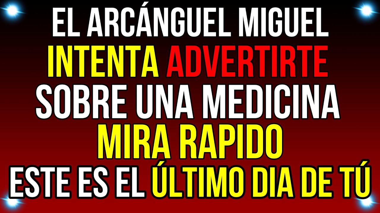 El ARCÁNGUEL MIGUEL está TRATANDO de ADVERTIRTE sobre un...| Mensaje de Dios de hoy | #godmessage