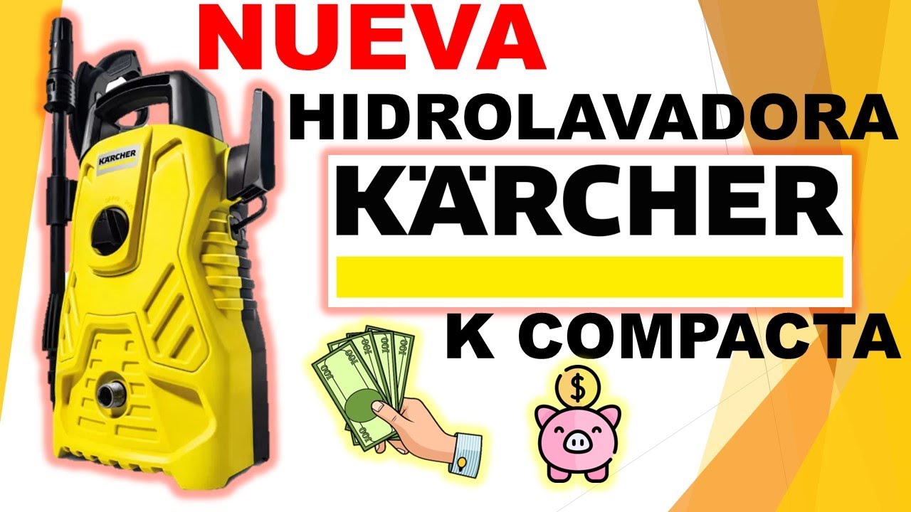 La Hidrolavadora Karcher más ECONÓMICA || Karcher K Compacta