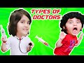 Types Of Doctors And Patients | Play with Doctor Set for kids | Funny Video | Saanvi Family Show