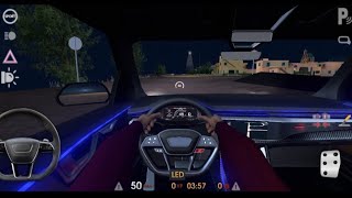 Driving School Sim 2020||Audi RS6 Night drive and Off-road in Santorini|||| screenshot 2