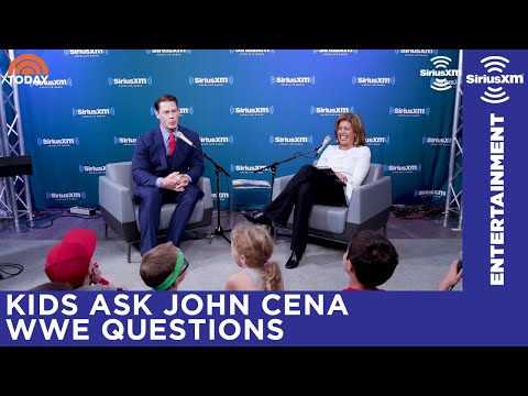 John Cena answers kids' questions on WrestleMania, Nikki Bella & more