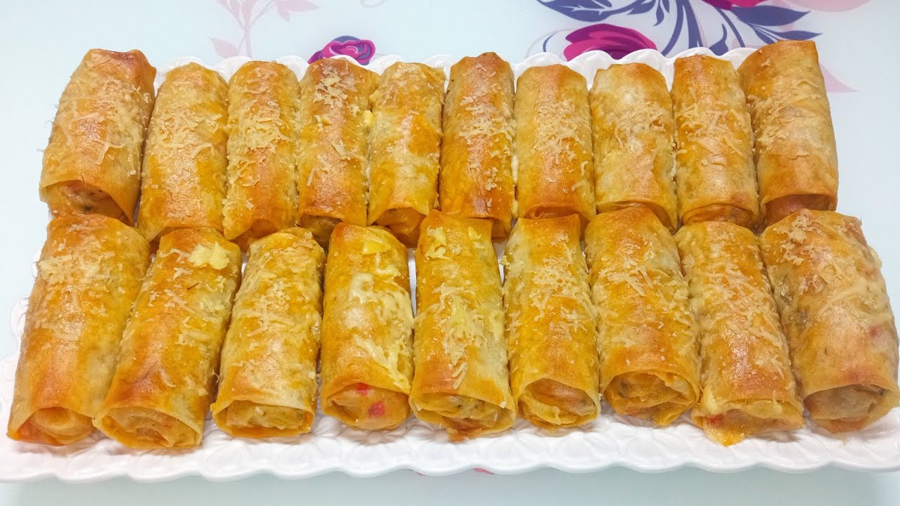 طريقة تحضير سيكار بالطون و الشعرية الصينية من ألذ ما يكون 😋