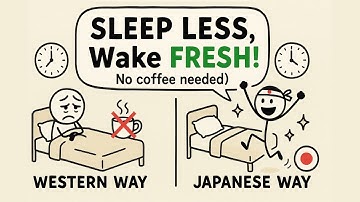 Hoe je MINDER uren kunt slapen en net zo FRIS wakker kunt worden als de Japanners (geen koffie no...