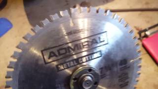 Harbor freight metal cutting carbide blade