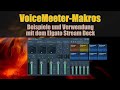 VoiceMeeter Makros Erstellen Und Mit Dem Elgato Stream Deck Verwenden VoiceMeeter Tutorial