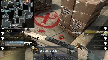 CSGO Global Elite defusing C4