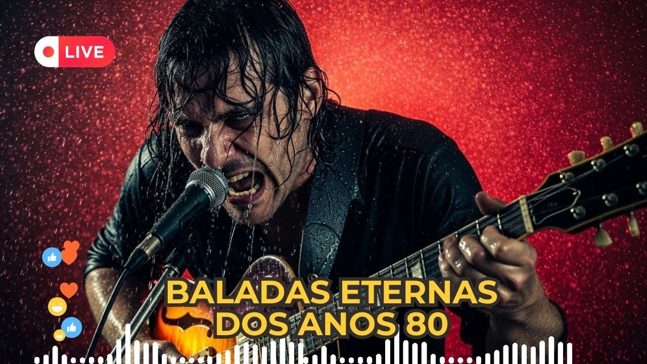 🎸 Baladas Românticas Anos 90 Ao Vivo ❤️ Rock Brasileiro Inesquecível