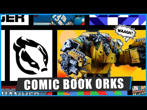How to Paint COMIC BOOK Orks for Warhammer 40k 💥