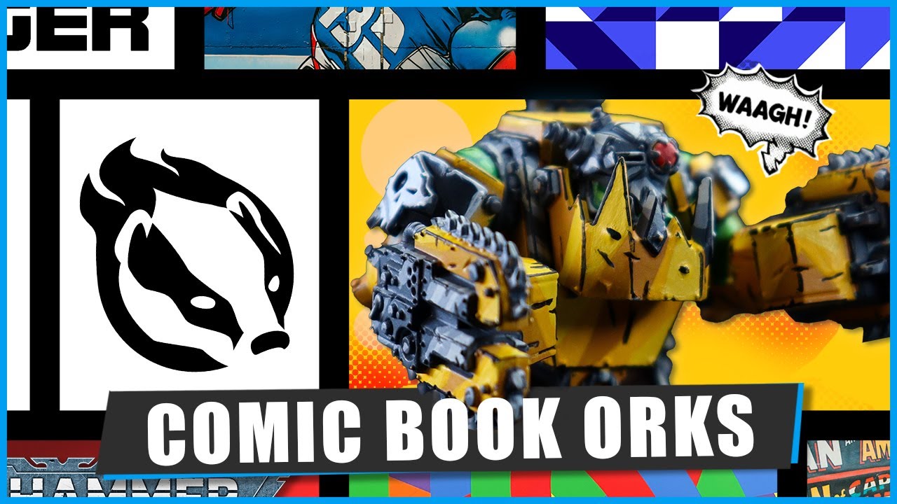 Как покрасить орков из комиксов для Warhammer 40k 💥
