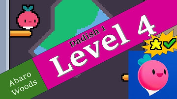Dadish 1 - Level 4 + Star Walkthrough