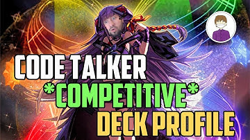 CODE TALKER BEST *competitive* Yu-Gi-Oh! DECK PROFILE!