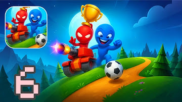 Stickman Party – Gameplay Walkthrough Part 6 – Crazy Stickman Challenges! (iOS, Android)