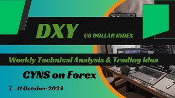 DXY | US Dollar Index Weekly Technical Analysis for 7 - 11 October 2024 by CYNS on Forex