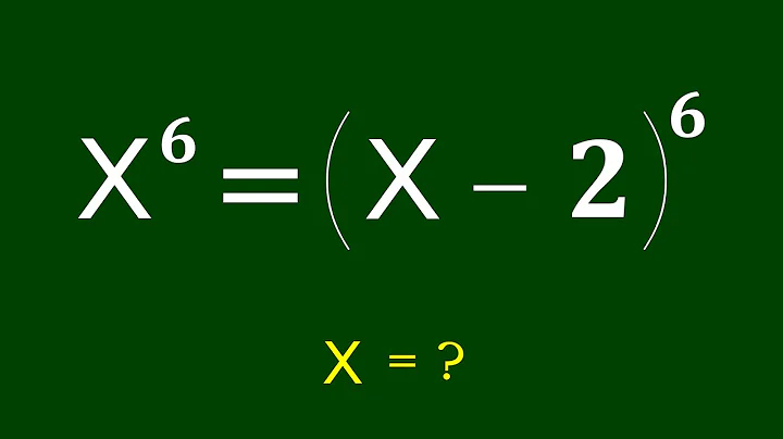 A Nice Algebra Problem | Math Olympiad | How to solve for x=?