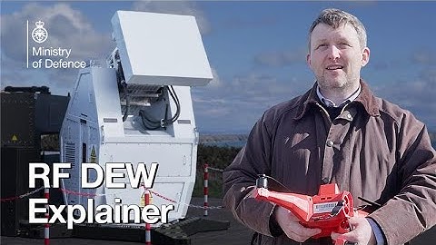 The radio wave weapon that takes down drones: Meet the RF DEW