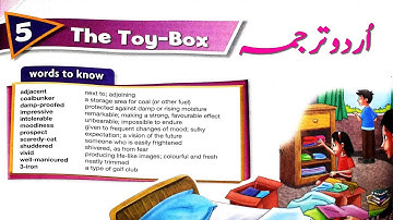 The Toy Box Chapter 5 Urdu Translation || New Oxford Modern English Book 6