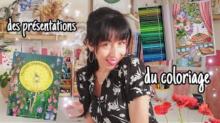 Des présentations et du coloriage sur plusieurs jours 🌈🌷🌞