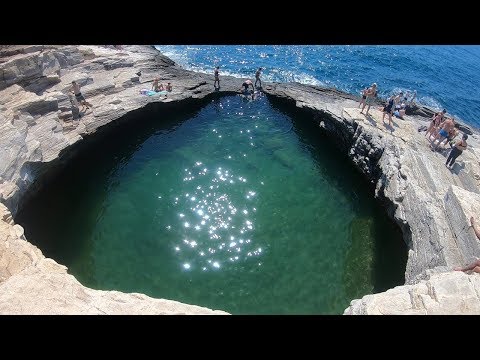 Thassos Island Greece  ( DJI Mavic Air in action )