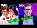 As lucen los personajes de la fiera 1983 en 2024  antes y despus