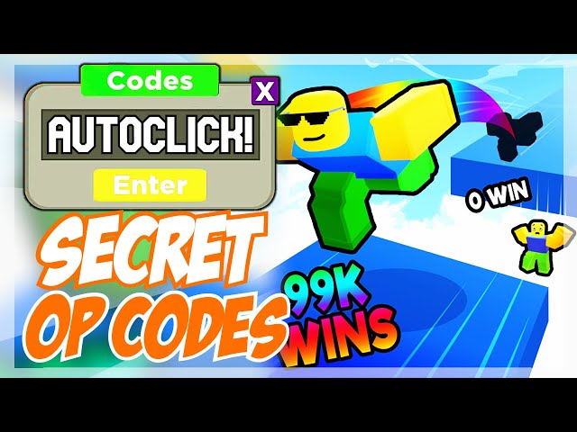 NEW! (2022) 🏆 Roblox Race Clicker Codes 🏆 ALL *OBBY* CODES! 