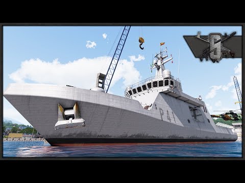 THIS IS THE BEST SHIP MOD! - ArmA 3 Spanish FFAA Mod Review