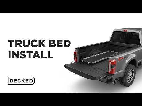 DECKED Installs | Easy Install Of The CargoGlide 600 In Your Truck Bed