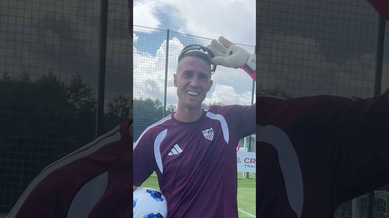 👓 Las gafas estroboscopicas llegan al entrenamiento de porteros del Sevilla FC 🔝🧤 #sevillafc
