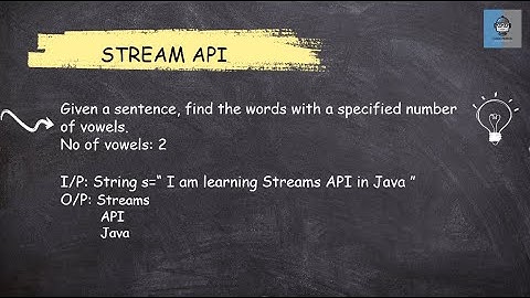Java 8 Stream API- 06Given a sentence, find the words with a specified number of vowels ||Most Asked