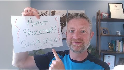 Audit procedures simplified
