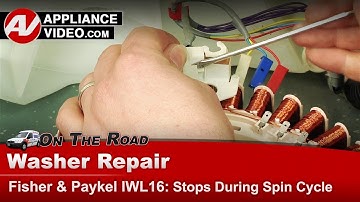 Fisher & Paykel Washer Repair - Stops During Spin Cycle - RPS Sensor Diagnostic & Repair