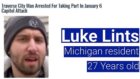 US Capitol Arrests: Luke Lints