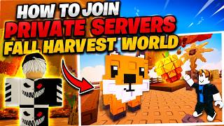 How to Join a Fall Harvest Private Server in Grow a Garden 2 on pc (FIX Random Public Servers)