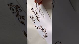 Aesthetic henna design | part 1 | #henna #mehndi #youtube #short #short