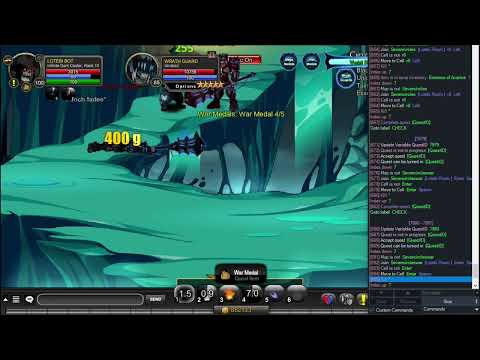 AQW -  CLASS VOID HIGHLORD BOT ALL QUEST  [GRIMLITE REV+]