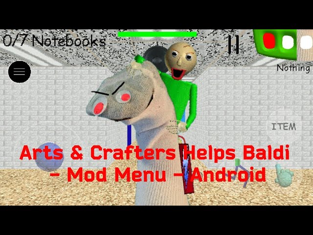 Updated] Baldi's Basics in Education and Learning - MOD MENU APK