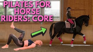 3 STEPS TO BE FIT TO RIDE A HORSE? -CORE EXERCISES - Pilates for Horse Riders (Part 2/3)