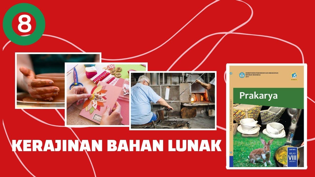  KERAJINAN  BAHAN  LUNAK  MATERI PRAKARYA  KELAS  8  BAB  1  SM 