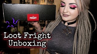 Loot Fright - Horror Subscription Box Unboxing - March / April 2020