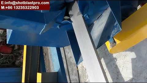 Skew Roll Shot Blasting Machine Working Video - Qinggonng Machinery