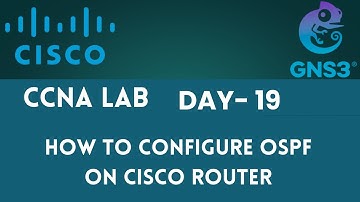 How to Configure OSFP In Cisco Router | CCNA Lab - Day 19