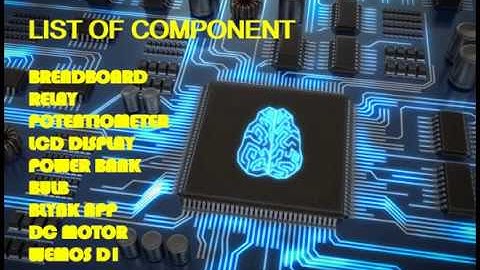 Smart Home System Using Wemos D1