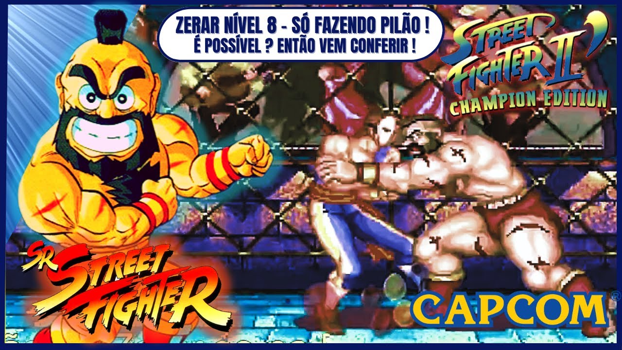 Zangief - Pilão Giratório (Street fighter) #1 