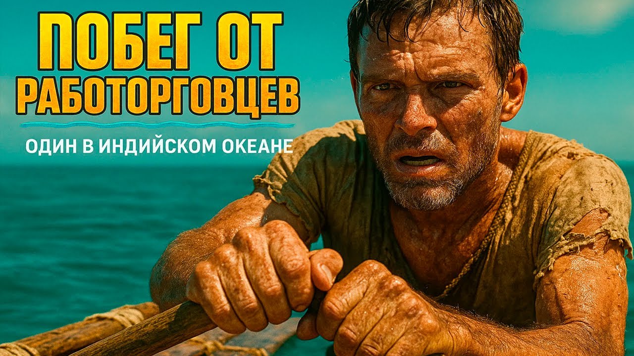 СБЕЖАЛ ИЗ ТРЮМА РАБОТОРГОВЦЕВ! 8 ДНЕЙ В ОТКРЫТОМ ОКЕАНЕ БЕЗ ВОДЫ