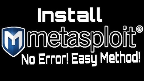Install | Metasploit | Termux | Easy Method!! No Error!!
