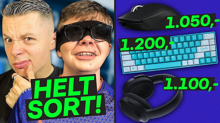 FlowiS og Sigge shopper GAMER-GEAR i blinde!
