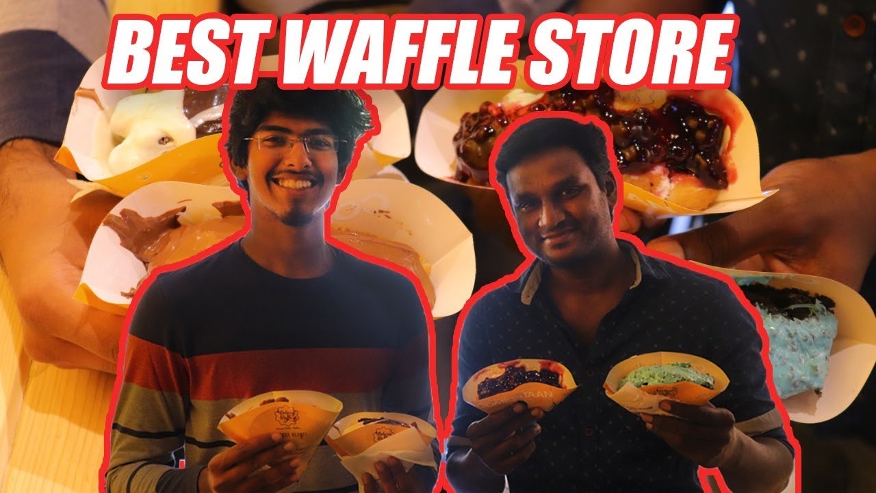 BEST WAFFLE SHOP IN COIMBATORE JUST BANANA (FT HAYYA SORU SORU